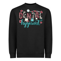 Black dental hygienist Heavyweight Sweatshirt - Zillion Design Studio