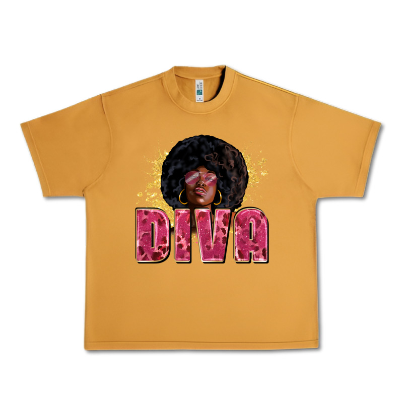 Diva Juneteenth Urban Heavy Tee by Zillion Design Studio | Teevron