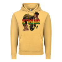 Vintage Mustard strong with glitter Vintage Hoodie - texasbilliewilder