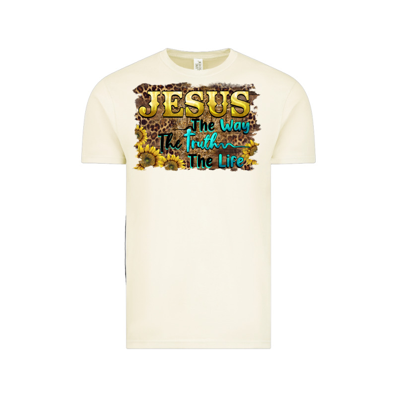Jesus The Way The Truth The Life Vintage Tee by BarkalooDesign | Teevron