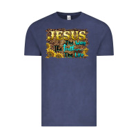 Vintage Denim jesus the way the truth the life Vintage Tee - BarkalooDesign