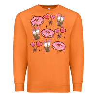 Carrot valentines day doodles Premium Sweatshirt - MaliasSmallBusiness