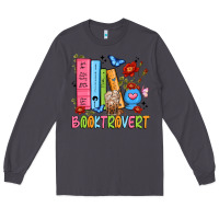 Smoke booktrovert Long Sleeve Tee - JahusDesignShop