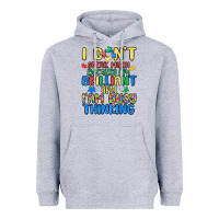 Heather Grey dont speak much because im brilliant Heavyweight Hoodie - MaliasSmallBusiness