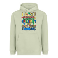 Matcha dont speak much because im brilliant Heavyweight Hoodie - MaliasSmallBusiness