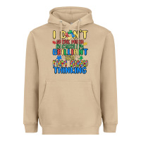 Mushroom dont speak much because im brilliant Heavyweight Hoodie - MaliasSmallBusiness
