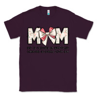 Plum mom she is clothed in gratitude counting blessings Classic Tee - JahusDesignShop