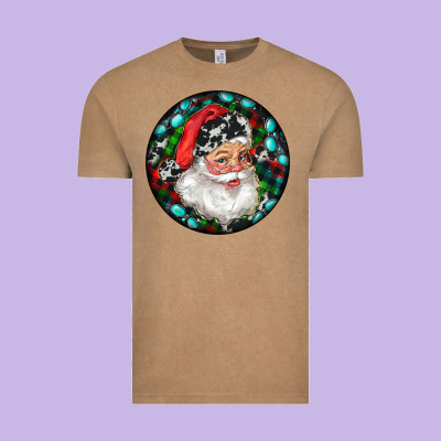 Christmas Santa Claus Vintage Tee Designed By Ranaportraitstore