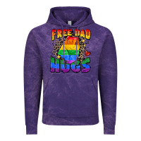Cloud Purple free dad hugs Vintage Hoodie - Zillion Design Studio