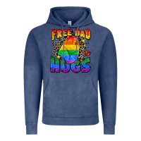 Vintage Denim free dad hugs Vintage Hoodie - Zillion Design Studio