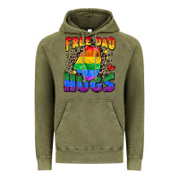 Vintage Olive free dad hugs Vintage Hoodie - Zillion Design Studio