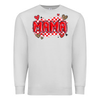 Dove Grey valentine mama Premium Sweatshirt - MaliasSmallBusiness