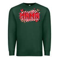 Sports Green valentine mama Premium Sweatshirt - MaliasSmallBusiness