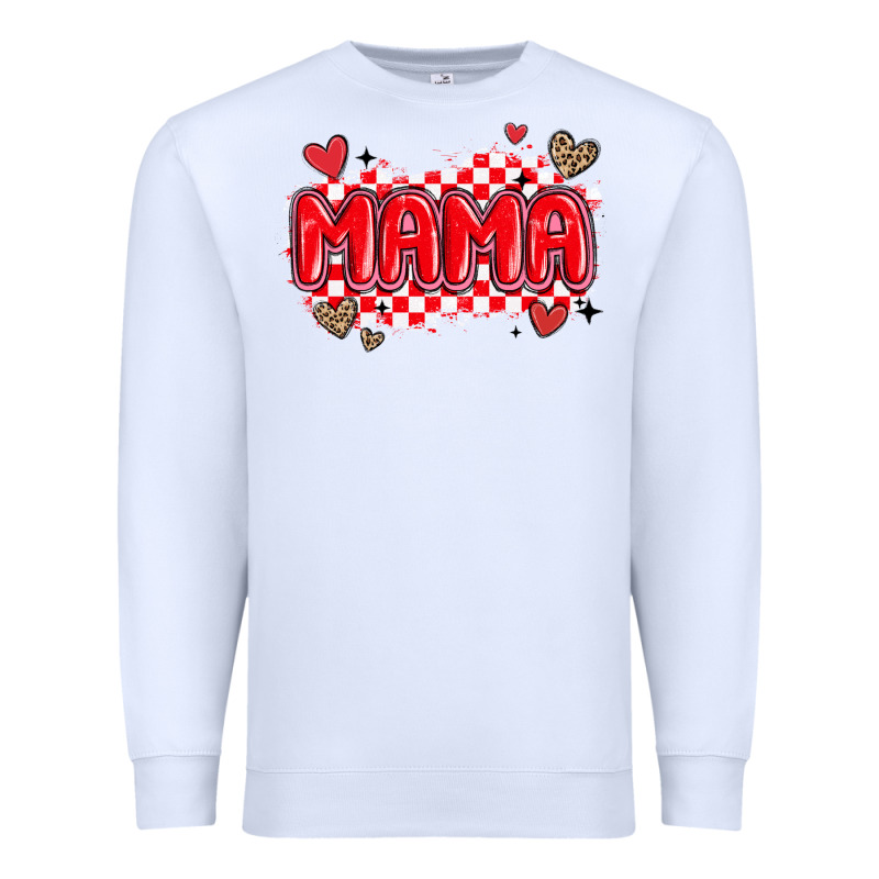 Valentine Mama Premium Sweatshirt by MaliasSmallBusiness | Teevron