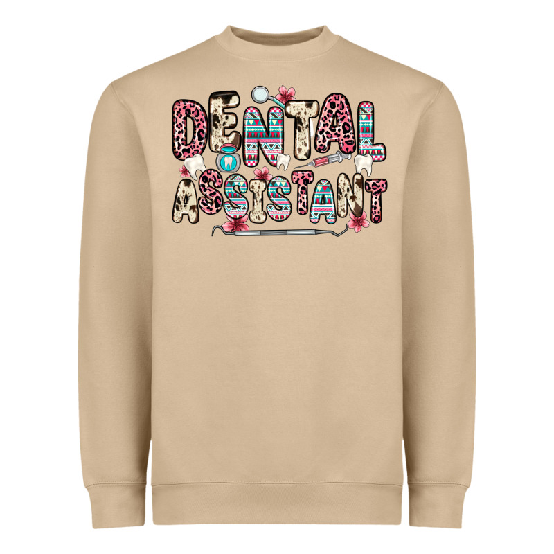 Dental Assistant Heavyweight Sweatshirt by Zillion Design Studio | Teevron