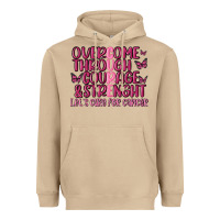 Mushroom overcome through courage strength  malia Heavyweight Hoodie - MaliasSmallBusiness