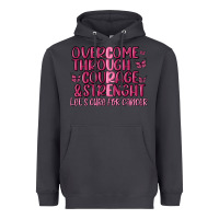 Smoke overcome through courage strength  malia Heavyweight Hoodie - MaliasSmallBusiness