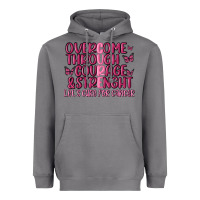 Overcome Through Courage Strength  Malia Heavyweight Hoodie | Teevron