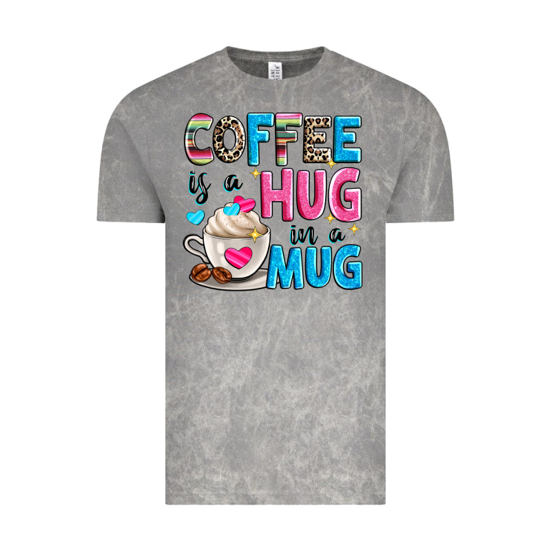 Coffee Is A Hug In A Vintage Tee by Zillion Design Studio | Teevron