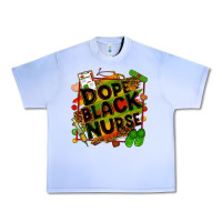 Grape Ice Dope black Nurse juneteenth Urban Heavy Tee - Zillion Design Studio