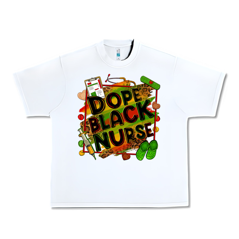 Dope Black Nurse Juneteenth Urban Heavy Tee by Zillion Design Studio | Teevron