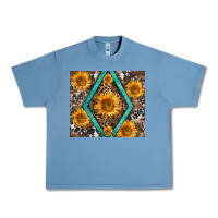 Pebble Blue sunflower tumbler Urban Heavy Tee - BarkalooDesign