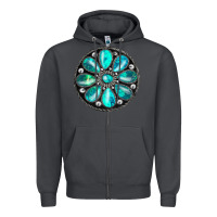 Smoke gemstone Zipper Hoodie - JahusDesignShop