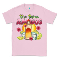 Bubblegum Pink the three amigos Classic Tee - JahusDesignShop