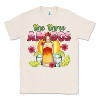 Natural the three amigos Classic Tee - JahusDesignShop