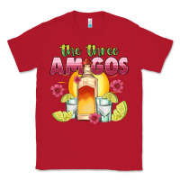 Red the three amigos Classic Tee - JahusDesignShop