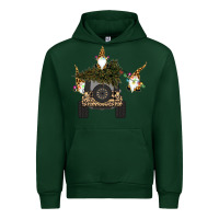 Forest Green Gnomes Truck Car  Christmas Urban Hoodie - Bettercallsaul