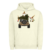Pigment Pistachio Gnomes Truck Car  Christmas Urban Hoodie - Bettercallsaul