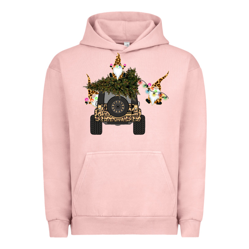 Gnomes Truck Car  Christmas Urban Hoodie by Bettercallsaul | Teevron