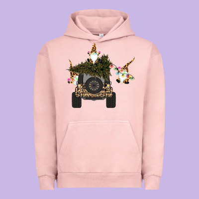 Gnomes Truck Car  Christmas Urban Hoodie Designed By Bettercallsaul