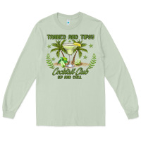 Matcha tanned and tipsy cocktail club sip and chill Long Sleeve Tee - JahusDesignShop