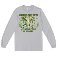 Moon Dust tanned and tipsy cocktail club sip and chill Long Sleeve Tee - JahusDesignShop