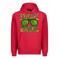 Cardinal Lucky Dude St Patricks Premium Hoodie - BundleAndBundleShop