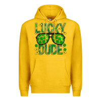 Lemon Lucky Dude St Patricks Premium Hoodie - BundleAndBundleShop