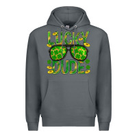 Rock Lucky Dude St Patricks Premium Hoodie - BundleAndBundleShop