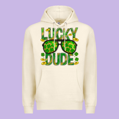 Lucky Dude St Patricks Premium Hoodie Designed By Bundleandbundleshop