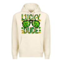 Tofu Lucky Dude St Patricks Premium Hoodie - BundleAndBundleShop