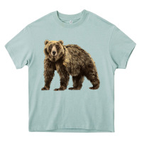 Arona Brown Bear Heavy Core Tee - LillyAllenDesigns