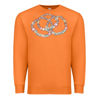 Carrot 100 days of school friendship bracelet Premium Sweatshirt - MaliasSmallBusiness