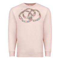 Pale Pink 100 days of school friendship bracelet Premium Sweatshirt - MaliasSmallBusiness