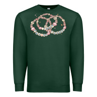 Sports Green 100 days of school friendship bracelet Premium Sweatshirt - MaliasSmallBusiness