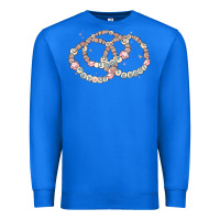 True Royal 100 days of school friendship bracelet Premium Sweatshirt - MaliasSmallBusiness