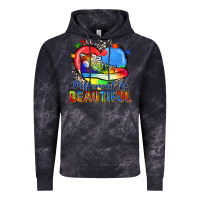 Cloud Black different is beautiful Vintage Hoodie - Zillion Design Studio