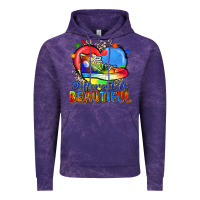 Cloud Purple different is beautiful Vintage Hoodie - Zillion Design Studio