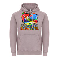 Vintage Zinc different is beautiful Vintage Hoodie - Zillion Design Studio