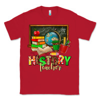 Red history teacher Classic Tee - AdoDesignShop